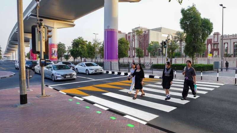 Dubai adds 10 new smart pedestrian crossings