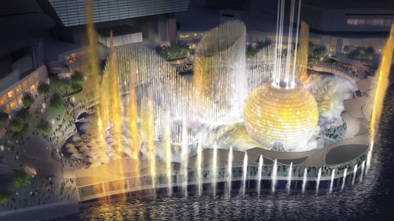 AI-powered fountain and glowing orb coming soon to Abu Dhabi’s waterfront