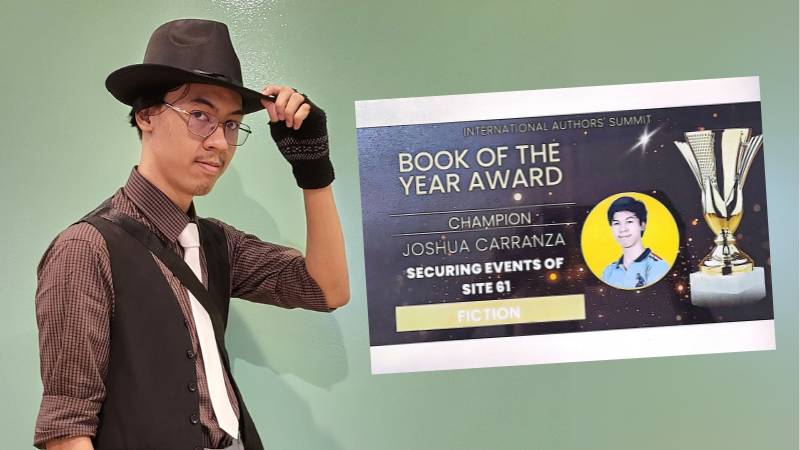 Meet Joshua Carranza, UAE teen who turned writer’s block into a published book at 14