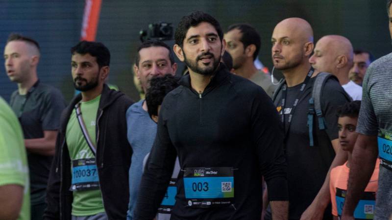 Sheikh Hamdan launches Dubai Mallathon to turn malls into fitness tracks