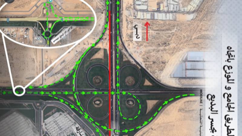 Emirates Road partial closure extended until August 25 for Etihad Rail work