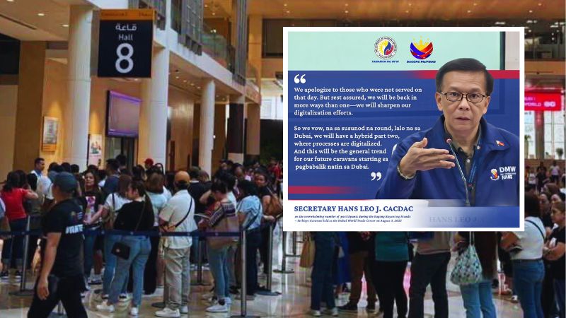 DMW chief apologizes to Filipinos in UAE over OFW caravan in Dubai