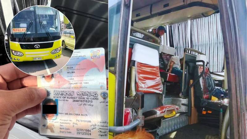 Filipina with Kuwait ID dies on Philippine bus trip after arriving from Japan