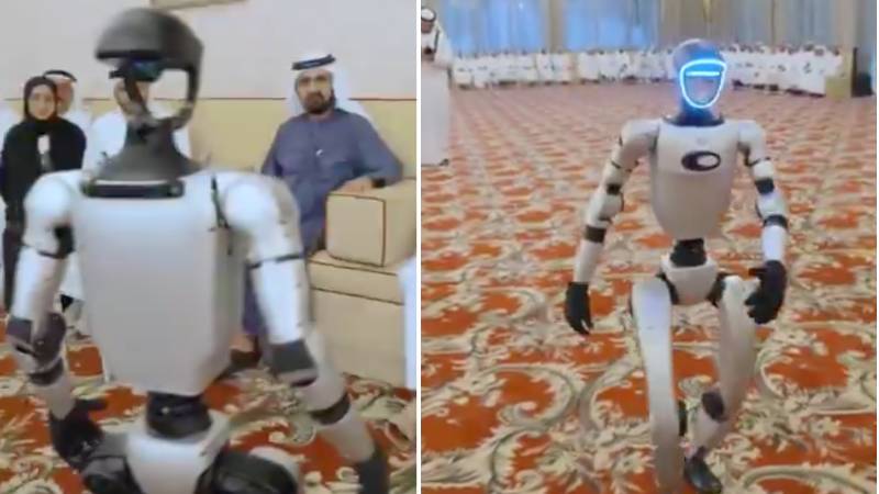 Sheikh Mohammed meets human-like G1 robot in Dubai, says future is here