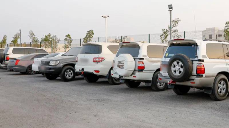 Sharjah Police seize 140 modified cars, motorbikes in major crackdown