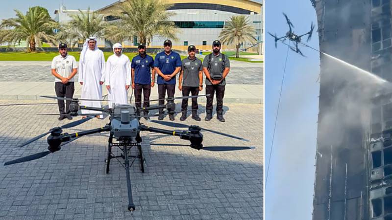 Sheikh Hamdan hails Dubai firefighters for swift Al Barsha blaze response