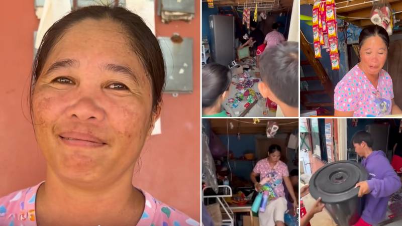 Viral video: Cebu store owner gives away all her goods to quake-hit neighbours