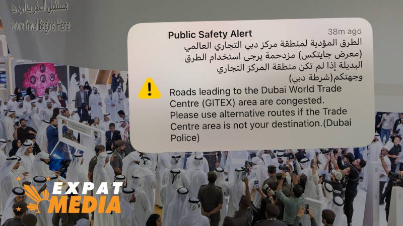 Dubai Police warns of traffic congestion during GITEX Global