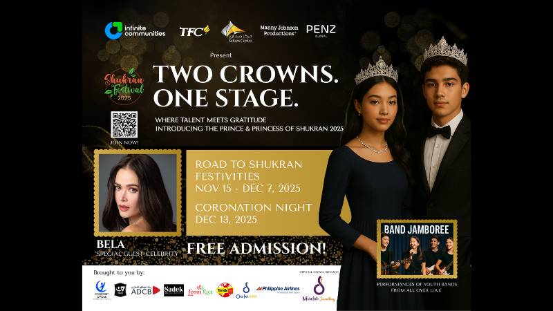 Shukran Festival returns with Search for Prince and Princess of Shukran