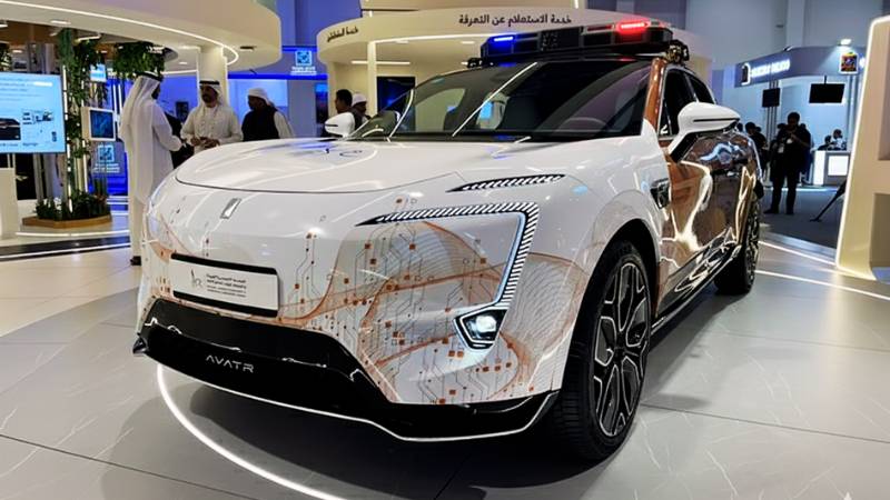 UAE’s smart inspection car can spot visa violators, set for rollout in 2026