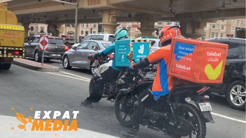 Delivery bikers banned from using Dubai’s fast lanes starting November 1