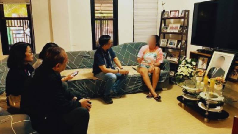Cacdac visits family of Filipino who died in Cyprus, assures support