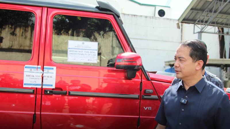 Philippines auctions seven Discaya luxury cars worth ₱200 million