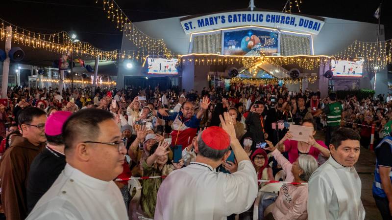 St. Mary’s Catholic Church Dubai resumes Simbang Gabi, masses after weather improves
