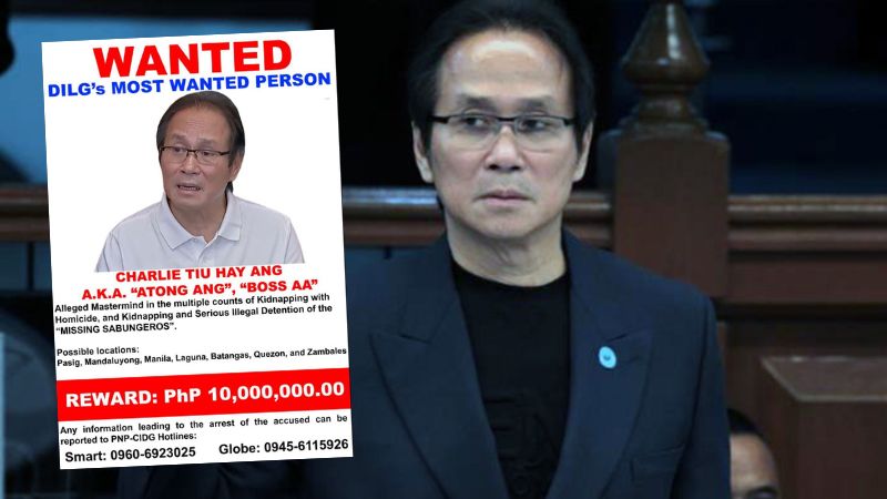 Atong Ang wanted in Philippines: Police receive 40 tips on whereabouts 