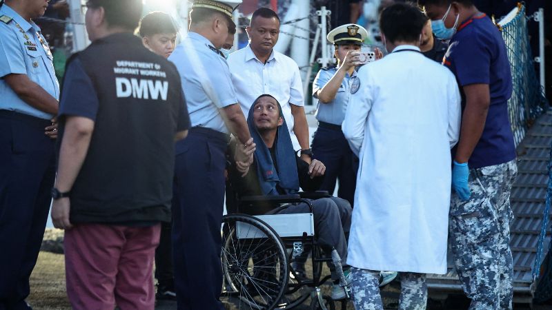 Philippines ferry capsizes off Basilan, 317 rescued