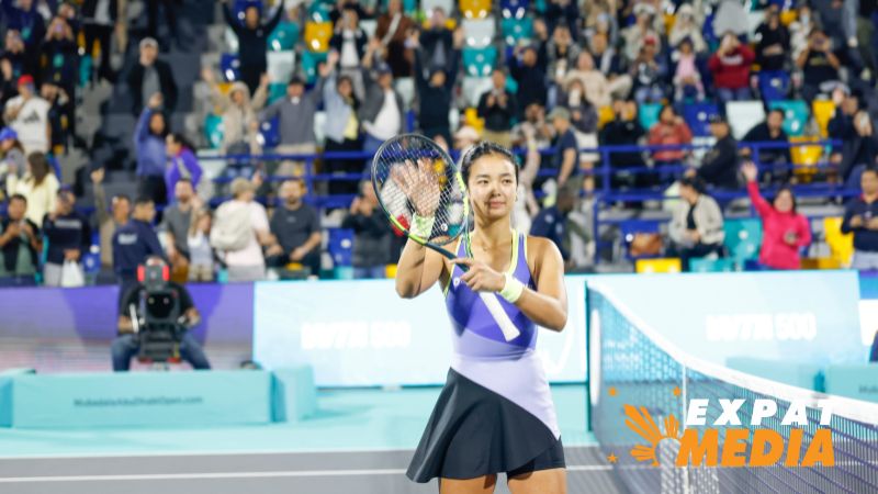 Alex Eala faces Aliaksandra Sasnovich at Abu Dhabi Open