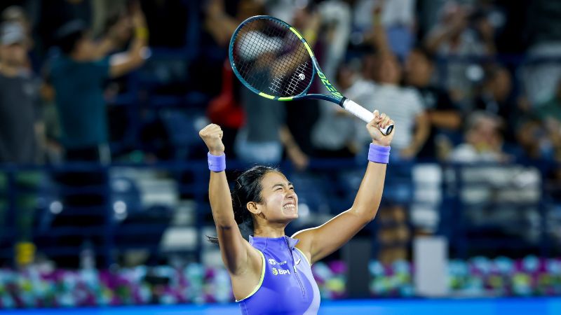 ‘How many of you have prayed for me?’: Emotional Alex Eala moves Dubai crowd after stunning win over Jasmine Paolini