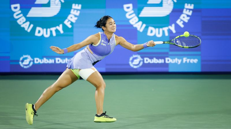 Alex Eala storms into Dubai quarterfinals to face Coco Gauff