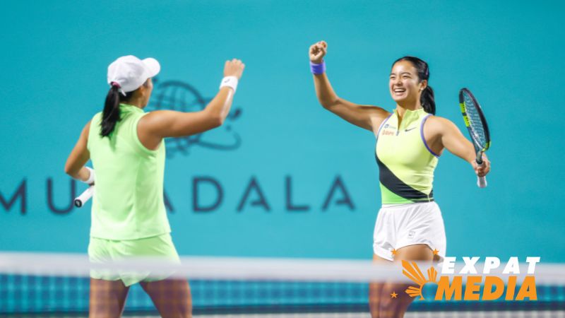 Alex Eala, Janice Tjen win thrilling doubles match at Abu Dhabi Open