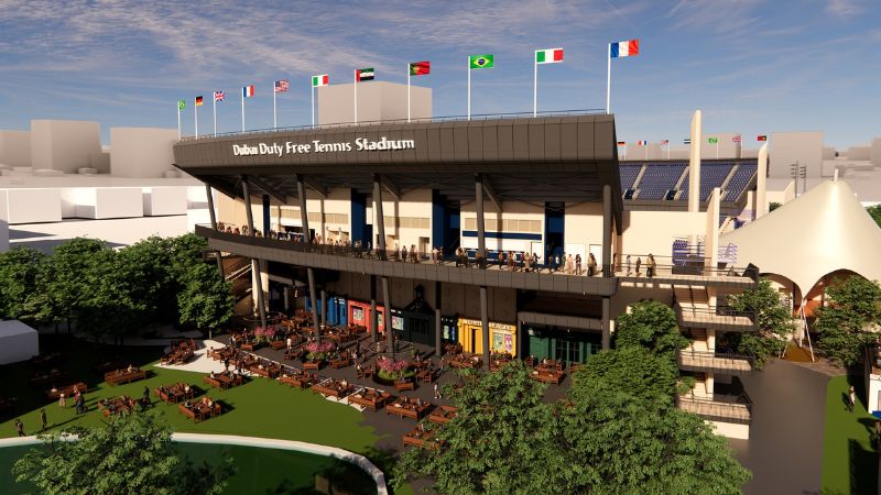 Dubai tennis stadium to get big upgrade
