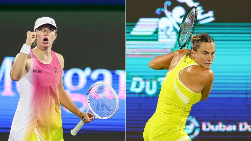 Aryna Sabalenka, Iga Swiatek withdraw from Dubai Duty Free Tennis Championships