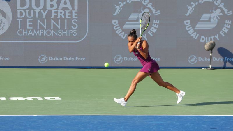Leylah Fernandez feels at home in Dubai after epic three-set win
