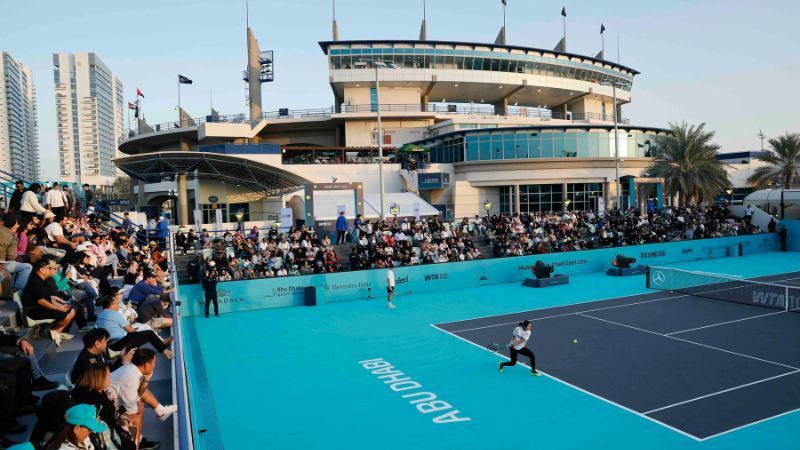 Mubadala Abu Dhabi Open 2026 draws record opening day crowd