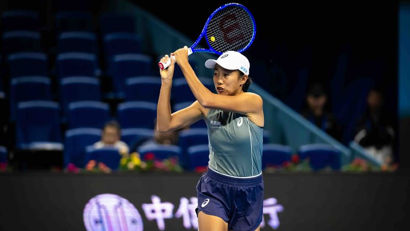 Zhang Shuai eyes Abu Dhabi Open crown