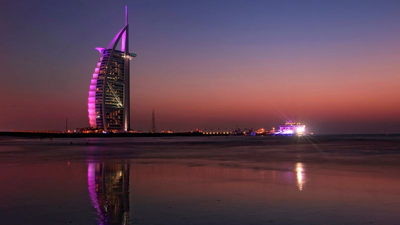 Drone intercepted over Burj Al Arab, minor fire quickly contained