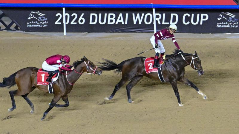 Magnitude wins Dubai World Cup 2026 at Meydan