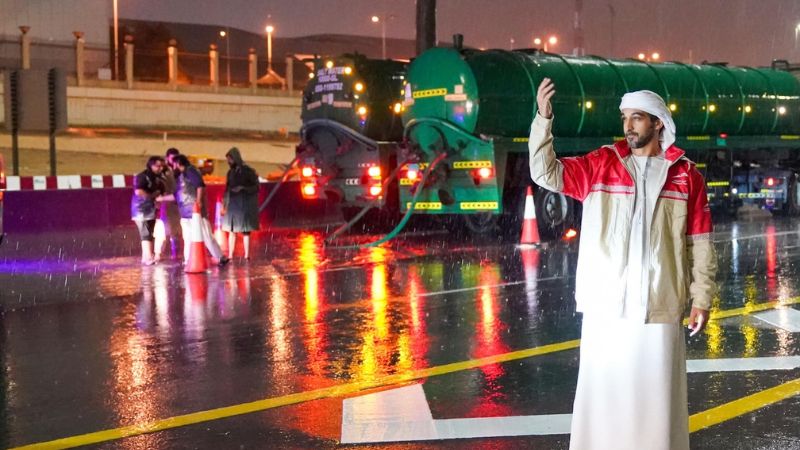 Heavy rains hit UAE: Some areas record over 77mm rainfall