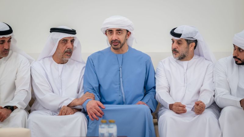 UAE: 6 civilian victims of Iran attacks identified as Sheikh Abdullah extends condolences