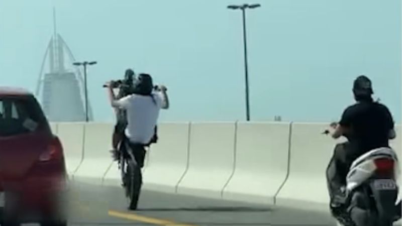 Dubai Police crack down on reckless motorcycle riders