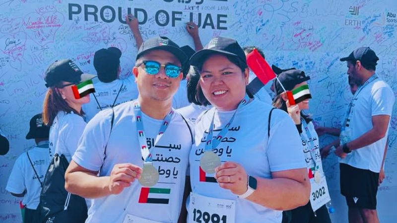 Filipina in Abu Dhabi captures UAE pride in heartfelt race poem