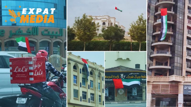 From Dubai homes to highways: residents raise UAE flag with pride