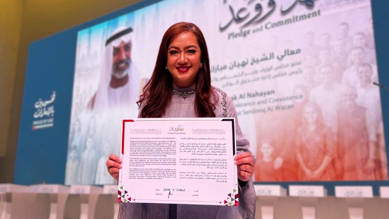 Dubai community leader becomes sole Filipino among first UAE national pledge signatories