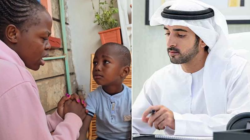 Sheikh Hamdan invites Kenyan boy to Dubai after viral video