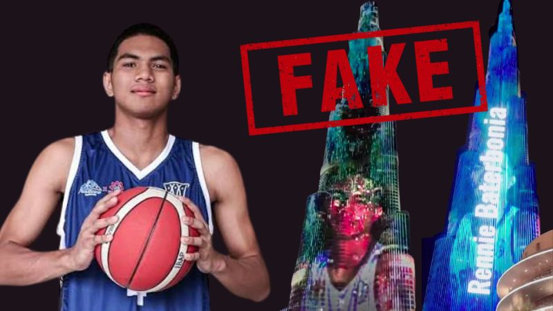 Fake Burj Khalifa tribute to Rene Baterbonia goes viral