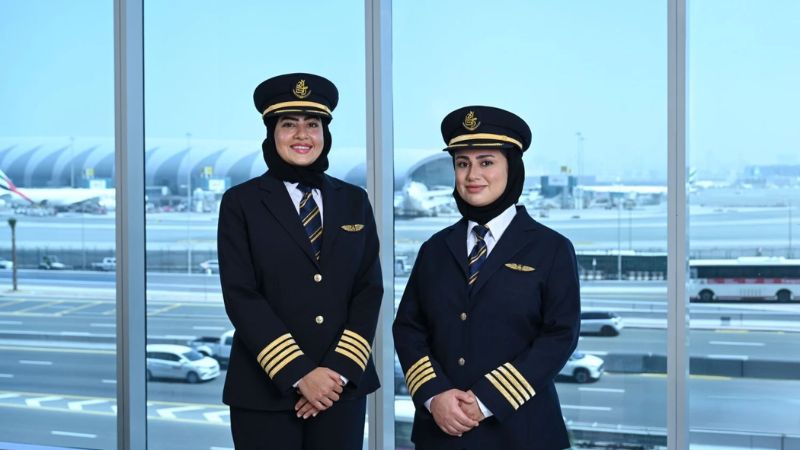 Two Emirati women make history as Emirates’ first female captains