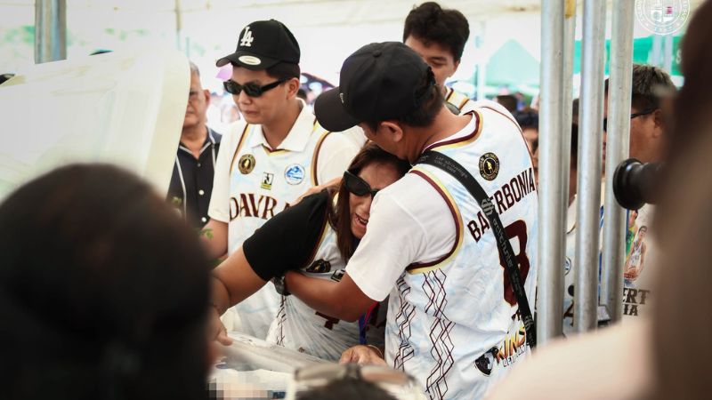 Thousands bid farewell to Rene Baterbonia as grieving mother demands justice