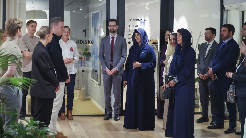 Sheikha Latifa explores AI, innovation partnerships during Sweden visit