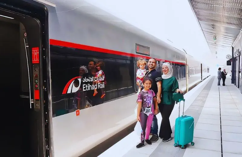 Etihad Rail launches its first passenger train service