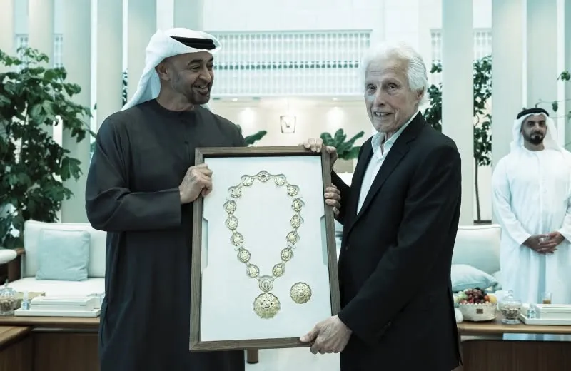 UAE President honours Martin Edelman with Order of the Union